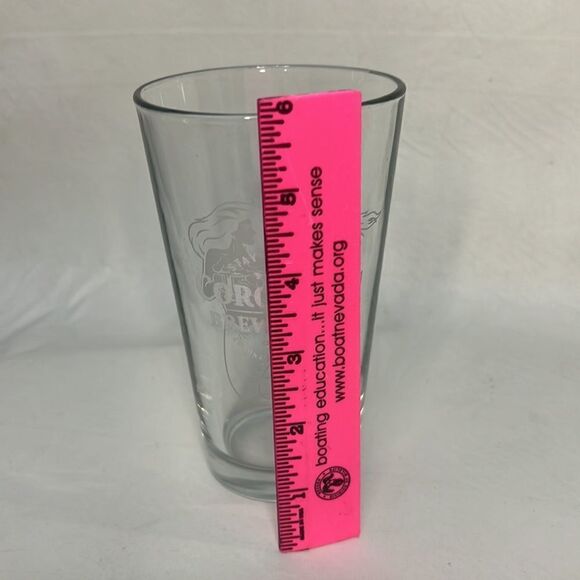 Coronado Brewing Co Beer Glass 16 Oz 3 1/4 InRound 6 In Tall Stay Coastal Cali - Picture 5 of 5